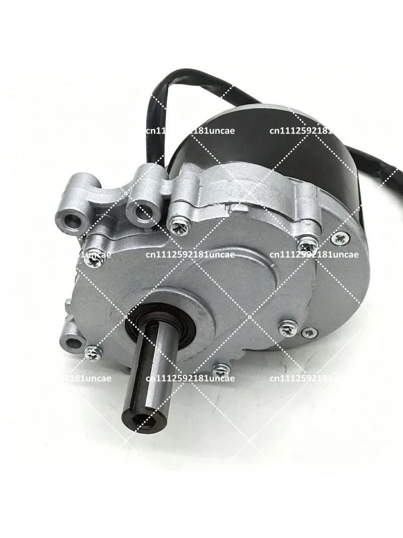 350W 24V 75/120 RPM Low Speed Brushed DC Gear Motor, High Torque for Wheelchair