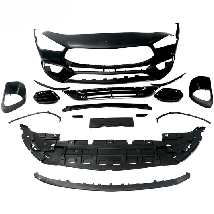 High Quality W118 CLA35 AMG Front Bumper for Benz 2020+ Body Kit