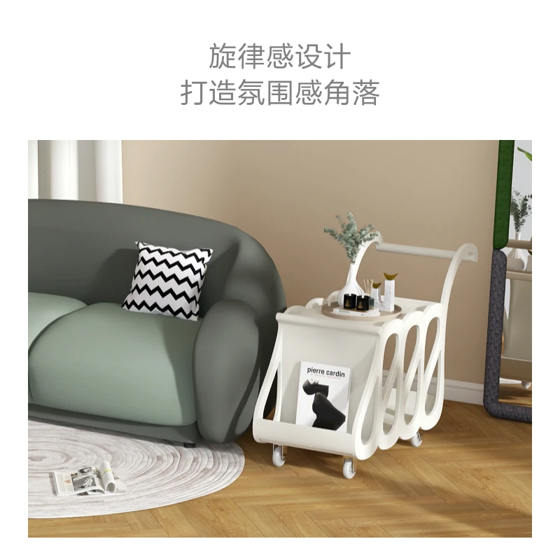 

trolley Nordic modern simple living room small apartment removable sofa edge corner