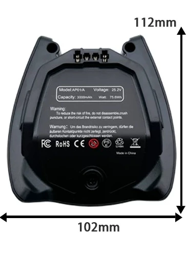 Battery for Miele Triflex HX1/HX2 Wireless Vacuum Cleaner AP01/A Model 25.2V