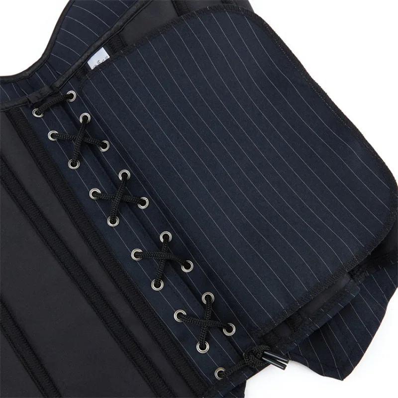 سستة مخطط مكتب سيدة مشد المرأة overالصدر بوستير أعلى ملابس داخلية التخسيس الخصر تشكيل Korset