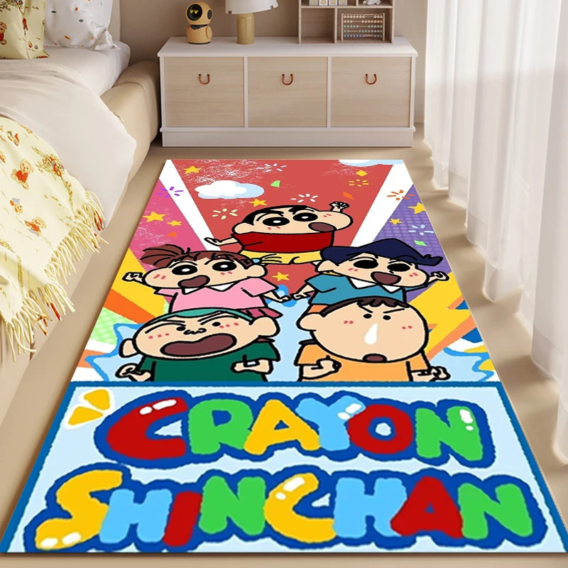 

MISION Crayon Shin-chan cute cartoon anime bedside carpet catwalk carpet door mat thick carpet floor mat living room / bedroom