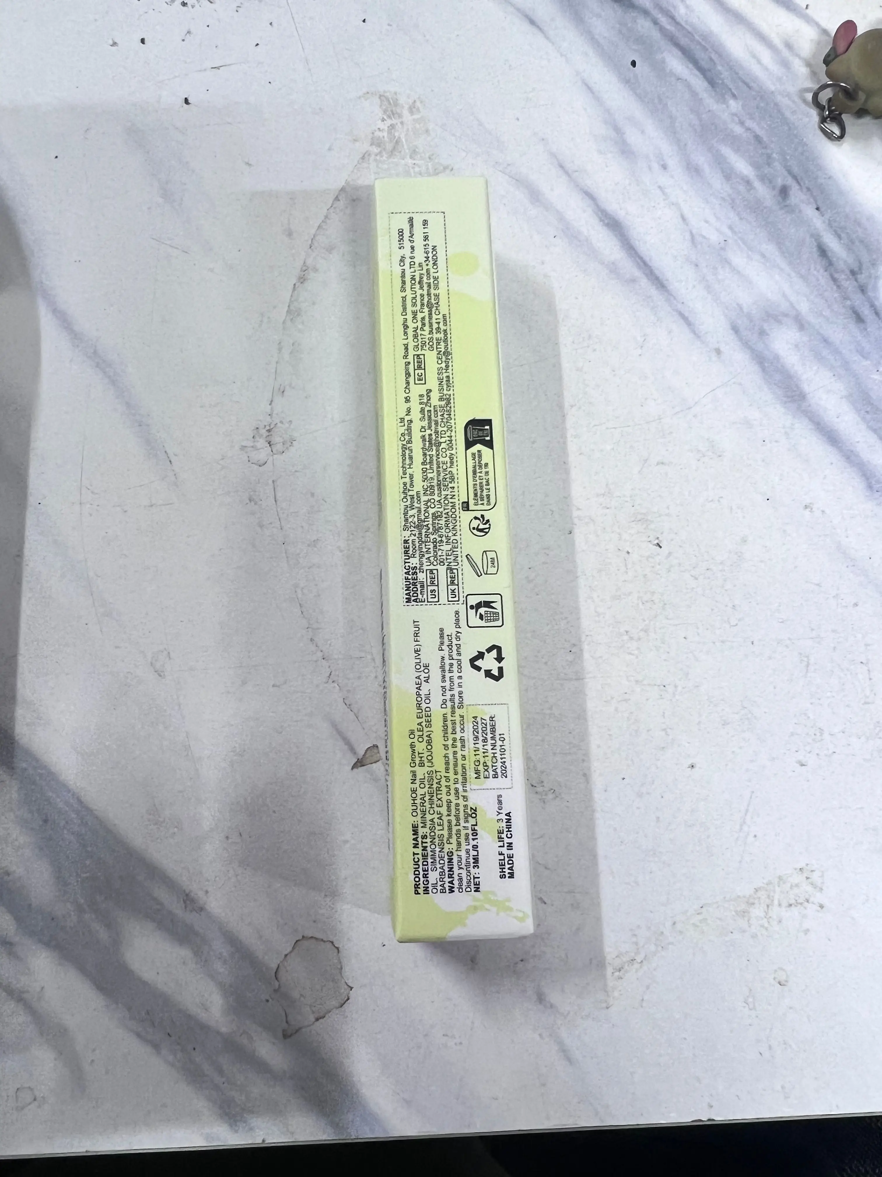 Nagelverzorgingsolie Dagelijkse zachte ingegroeide nagels Reinigende en hydraterende reparatieoplossing