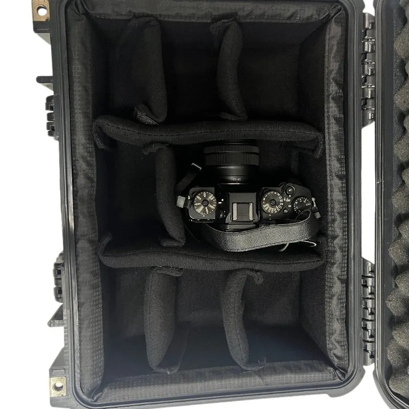 PP plastic toolbox pp material waterproof and dustproof, suitable for instrument box digital camera drone storage box