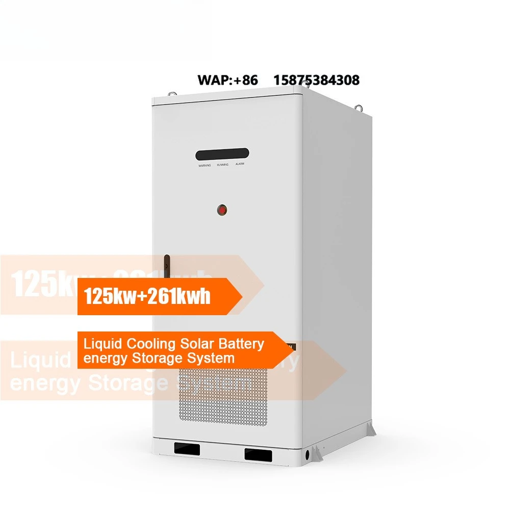250KWH 261KWH Battery Storage System on Grid Solar Power System With Battery 100kw/215kwh Energy Storage System