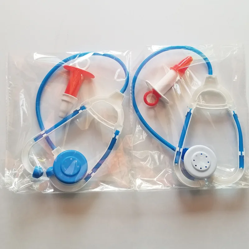 Giocattolo Educativo per Bambini, Set Medico con Stetoscopio, Gioco Interattivo Genitore-Figlio, Giocattolo Siringa da Infermiera