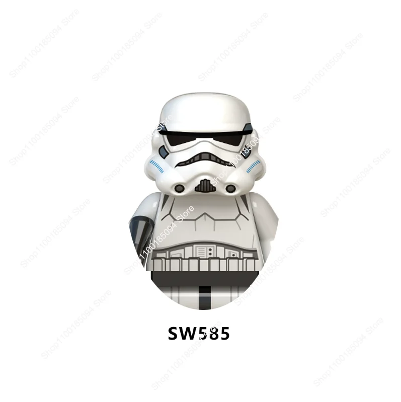HEROCROSS Superhelden-Figuren Bausteine Boba Fett Darth Talon Poggle Barriss Offee Darth Malak Plo Koon Zusammenbau-Spielzeug
