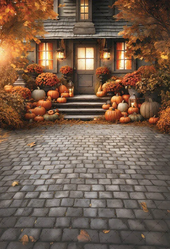 Fondo de fotografía Mehofond otoño rústico granero calabaza cosecha arce niños cumpleaños arte retrato decoración telón de fondo estudio fotográfico