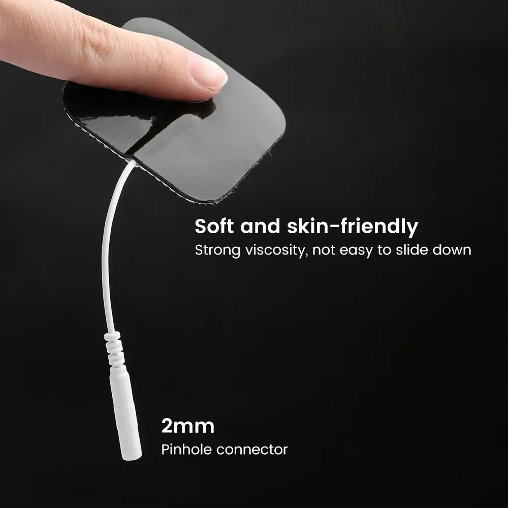 4x4cm 5x5cmElectrode Pads Gel For Tens Acupuncture Physiotherapy Machine Slimming Pulse Ems Muscle Stimulator Massager Sticker image 3