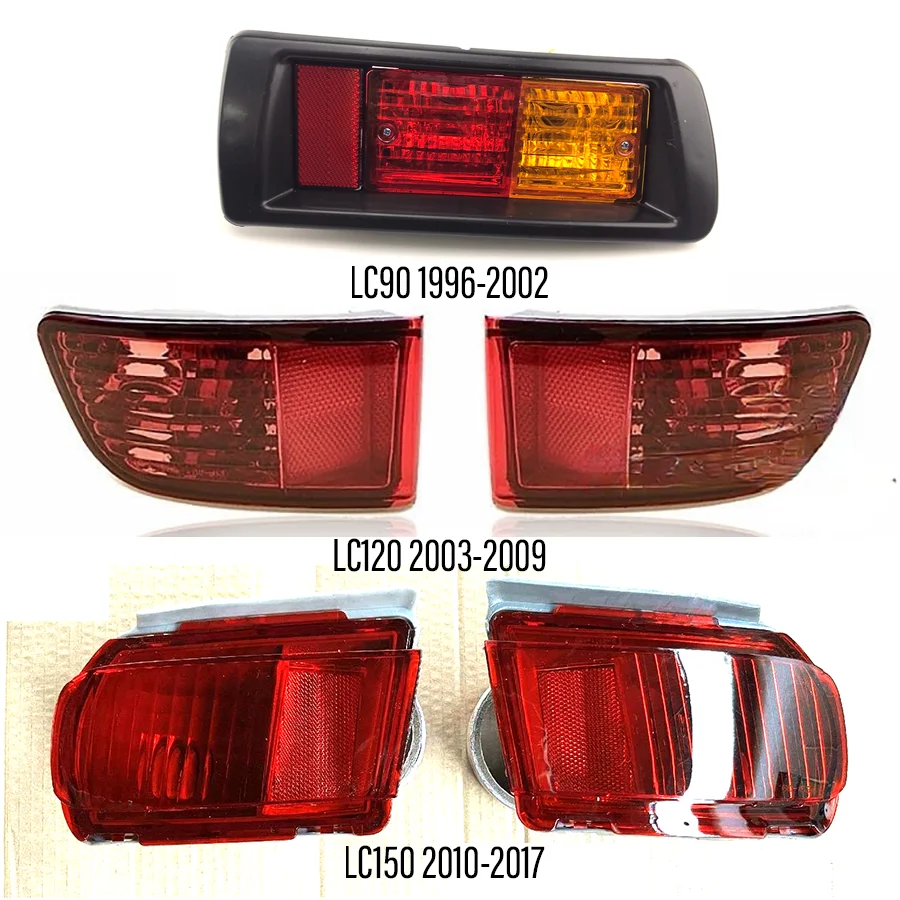 

1 шт., отражатель заднего бампера для Toyota Land Cruiser Prado LC90 LC150 LC120