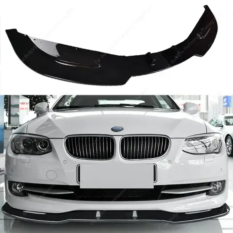 For Bmw E92 E93 Facelift Front Bumper Lip Spoiler Splitter Diffuser 3 Series 320i 325i 330i 320d 335i 2010-2014 Bodykits Tuning