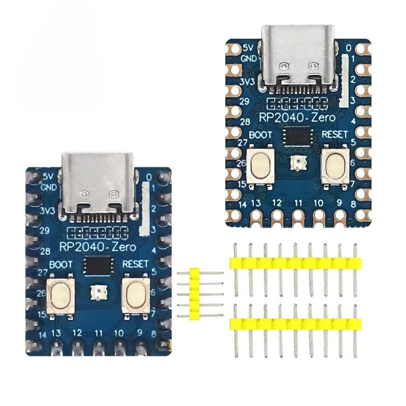 RP2040-Zero RP2040 for Raspberry Pi Microcontroller PICO Development Board Module Dual-core Cortex M0+ Processor 2MB Flash