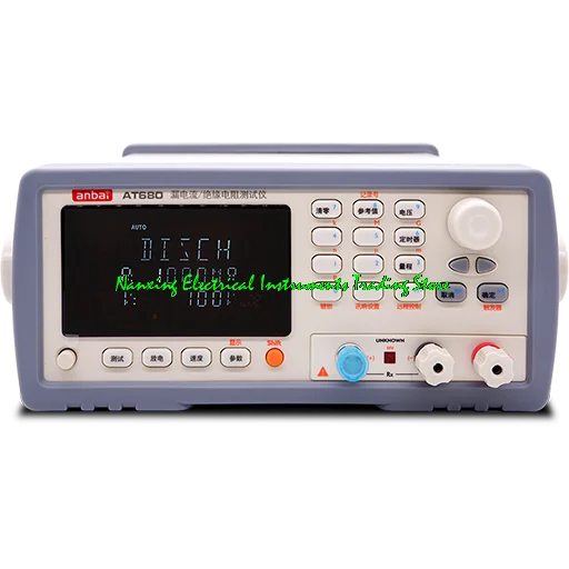 

AT680/AT680A Leakage Current Tester ,Insulation Resistance Meter 1nA-20mA/0.001μA~200mA