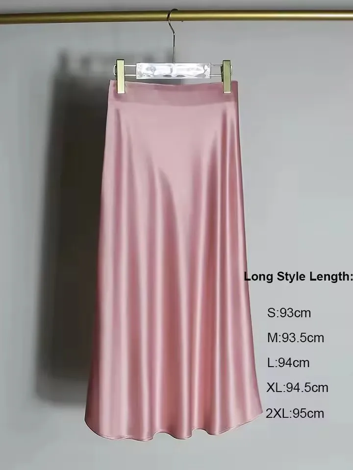 Long peach pink