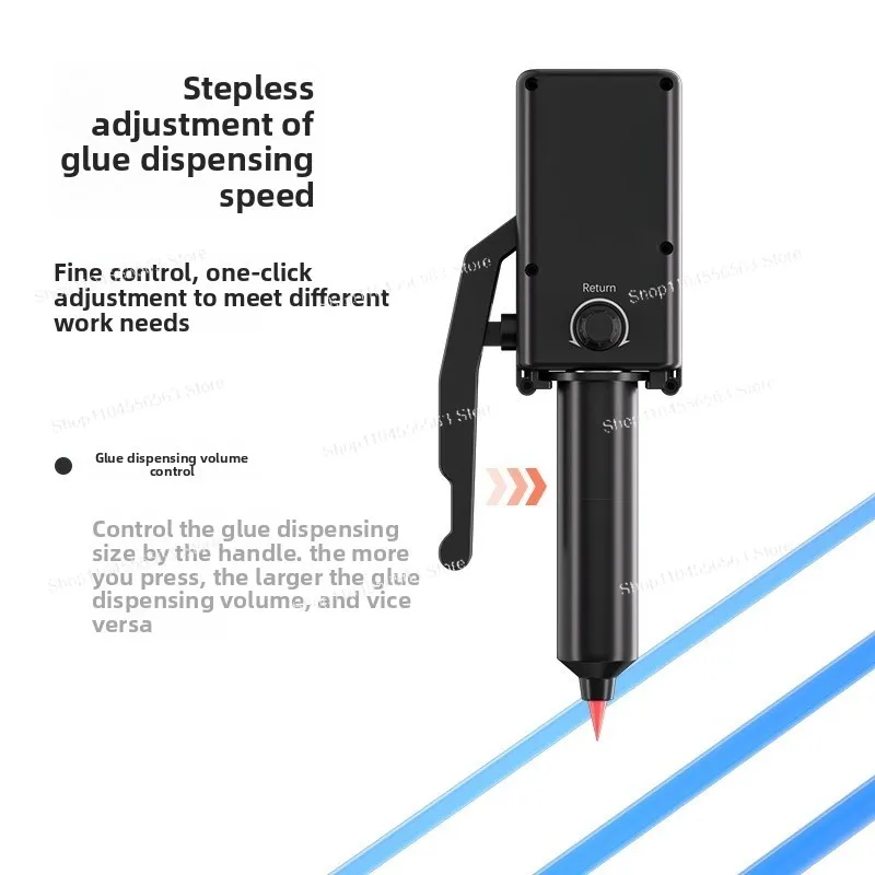 TBK006 electric glue gun manual reflow T-C cordless liquid glue dispenser factory direct sales