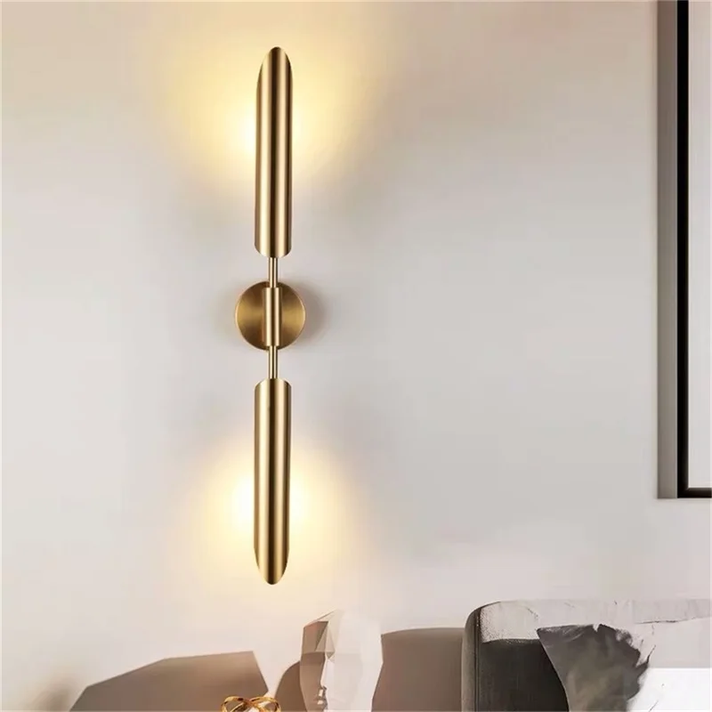 ULANI Moderna Lâmpada de Parede Simples Interior Ouro Arandelas Luminárias Sala de estar Quarto Corredor Decorar