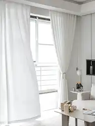 White Thicken sun screens Sheer Curtain Opaque for bedroom Window Living room balcony hemp Grommet Window curtain