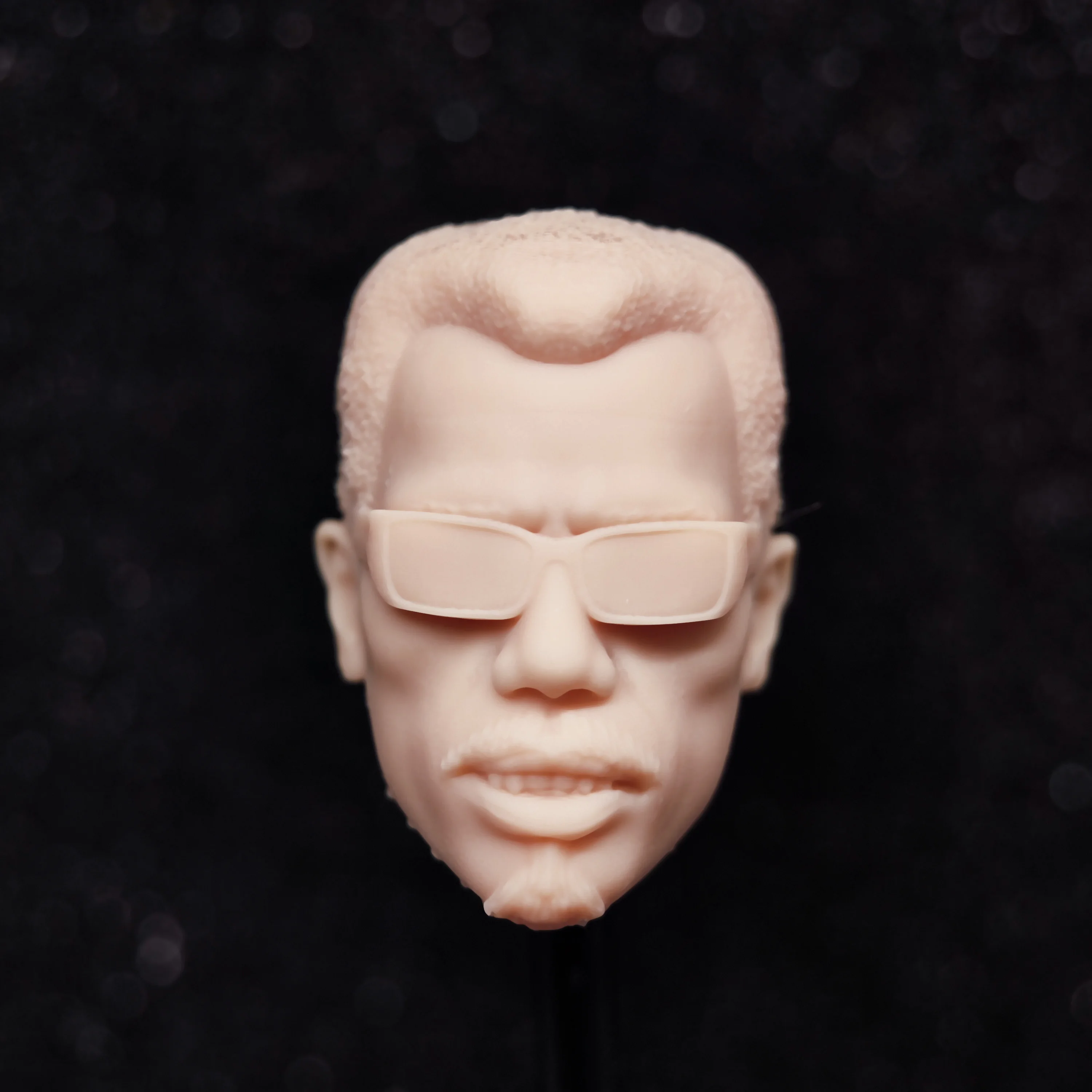 HL2019 DIY Customized 1/18 1/12 1/10 Scale Unpainted Head Sculpt for 3.75