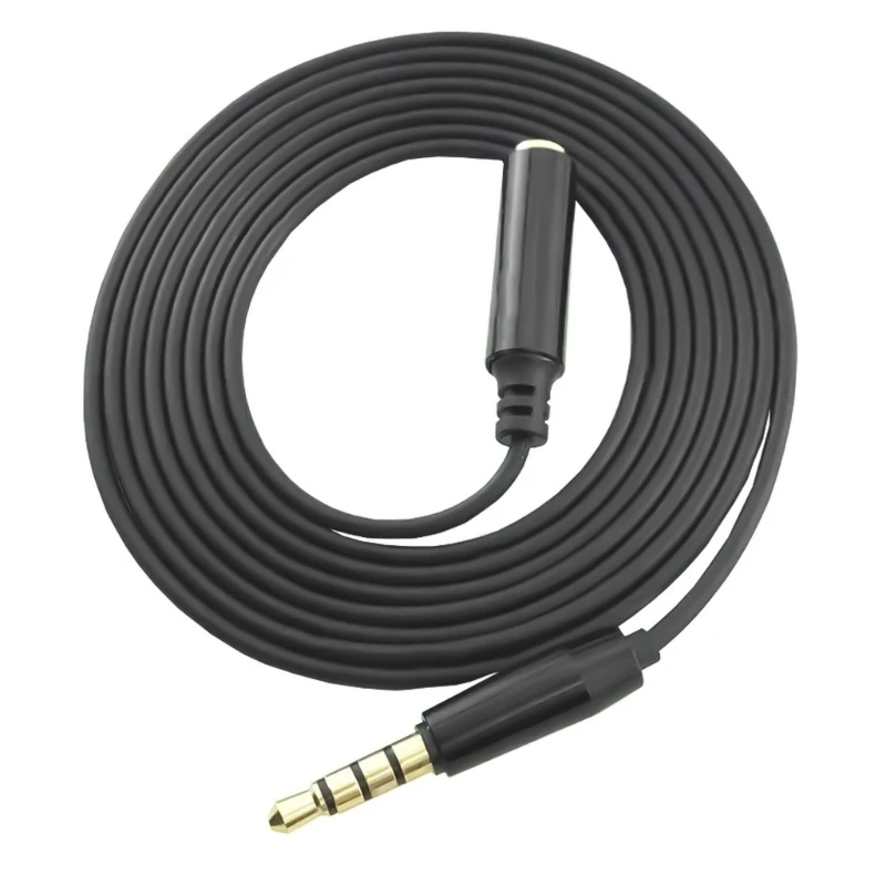 Durability 3.5mm Headphone Cord, 3.5mm Headphones Extension for Enhances Microphones and Headphone Reach Cable