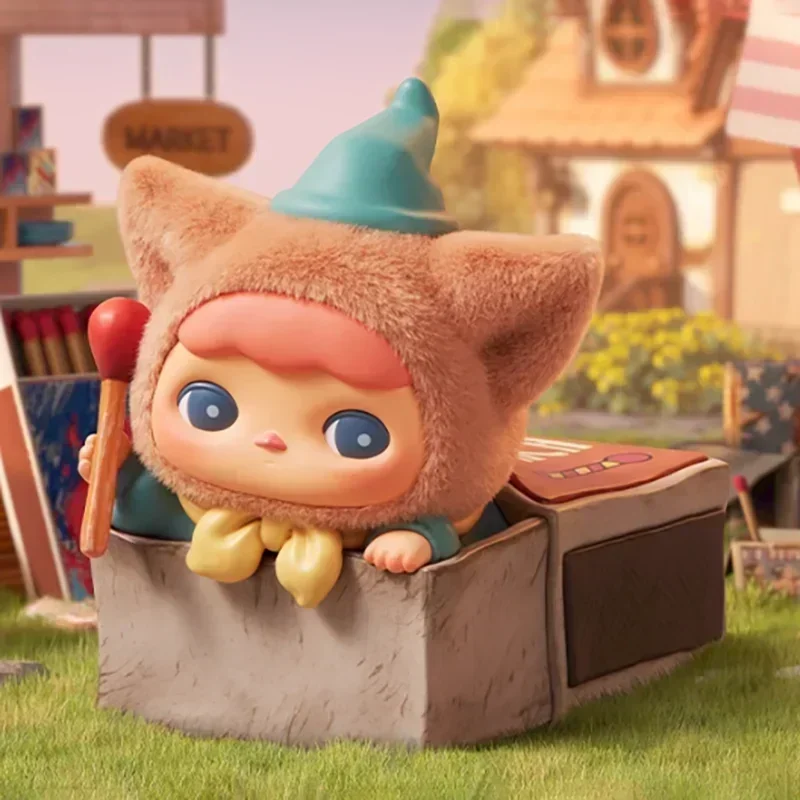 

POP MART PUCKY Fairies Market Series Blind Box - Mystery Action Figure Surprise Cute Model Toy for Birthday Gifts