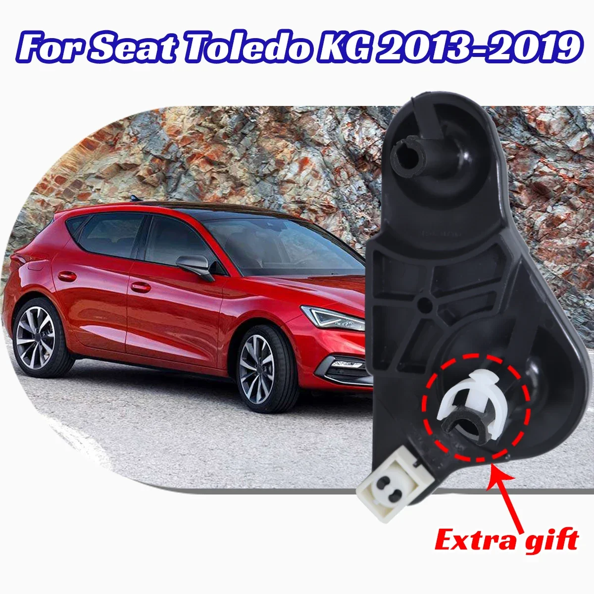 

Relay Lever&Retaining Clip for Seat Toledo KG 2013-2019 Manual Gearstick Shifter Selector Linkage End Bracket Drivetrain Parts