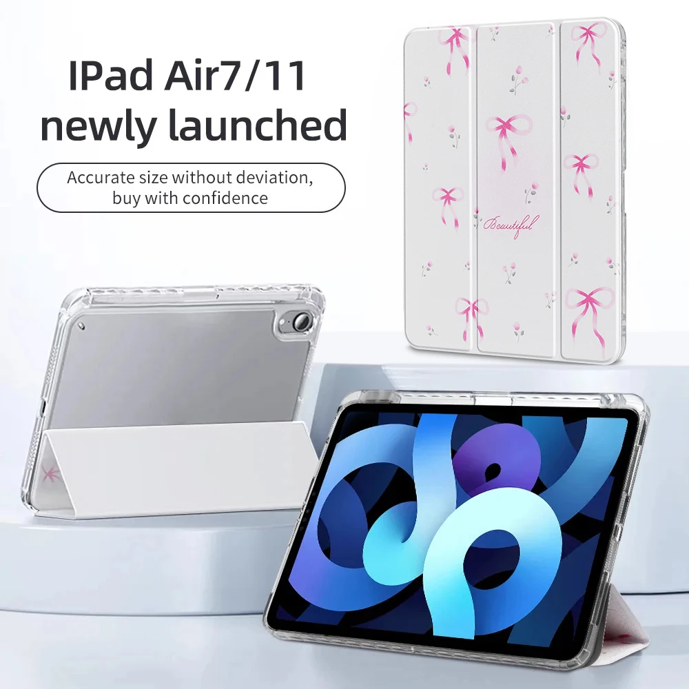 2025 Nuovo per Ipad Air 7th Generation Custodia per IPad A16 11th 10th 10.2 "Mini7 Air6/5/4 Pro 12.9 11 13 M3 M4 M2 Cover astuccio