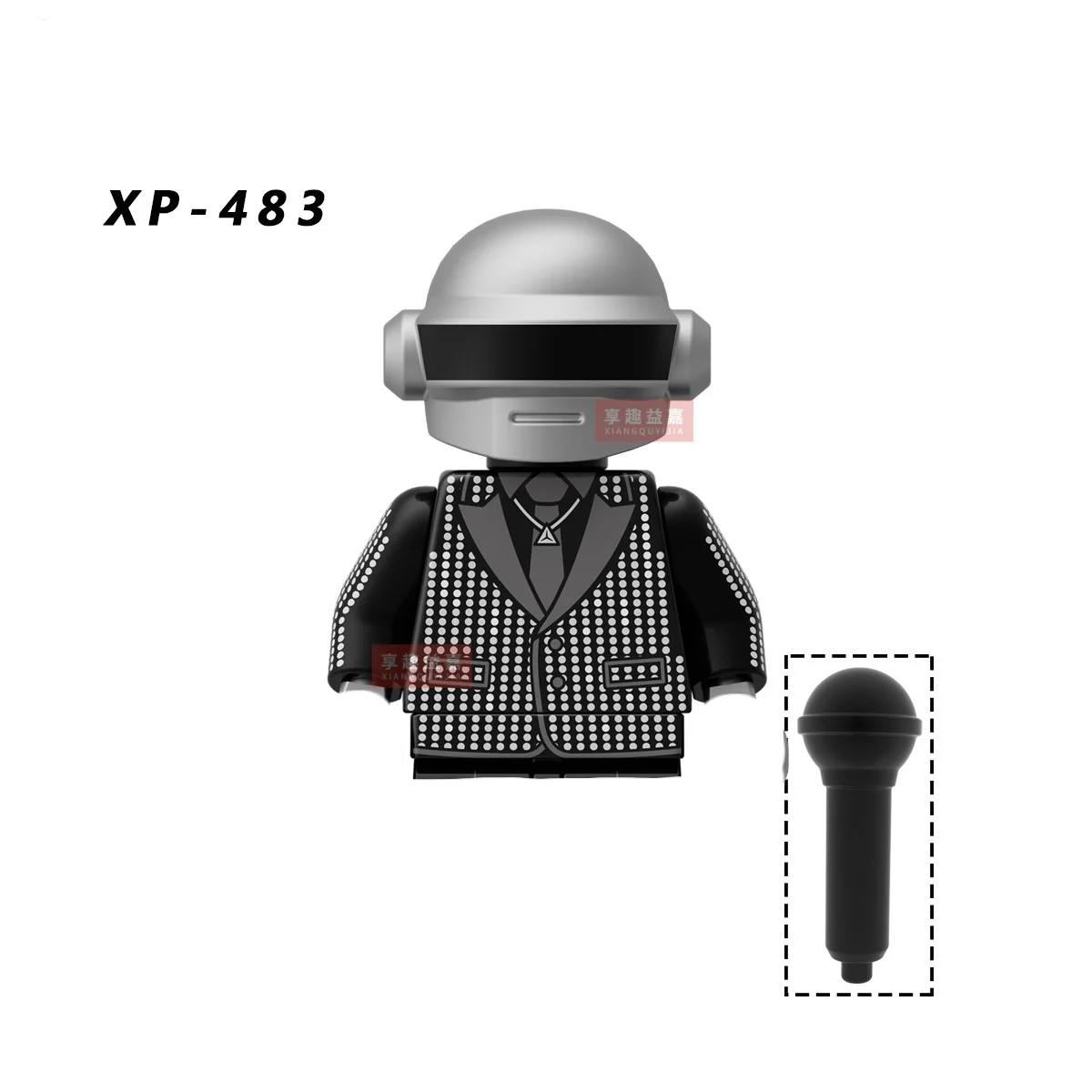 Neue Michael Building Blocks Mini Cos Moonwalk Thriller Performance Kostüm-Bausatz-Modell Spielzeug Actionfigur für Fans Geschenke