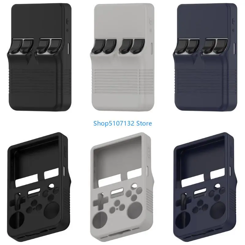 87HD Portable Gaming System Silicone Shell Full Protectios Game Consoles Case Provides enhances Impact Resistance for R36S
