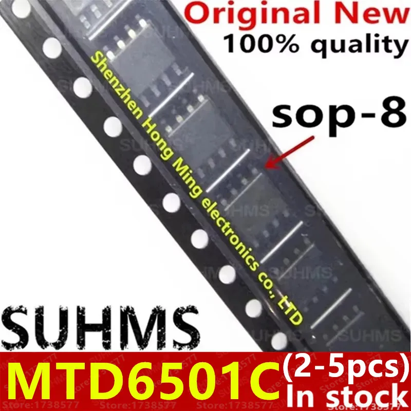 (2-5piece)100% New MTD6501C-HC1 MTD6501C sop-8