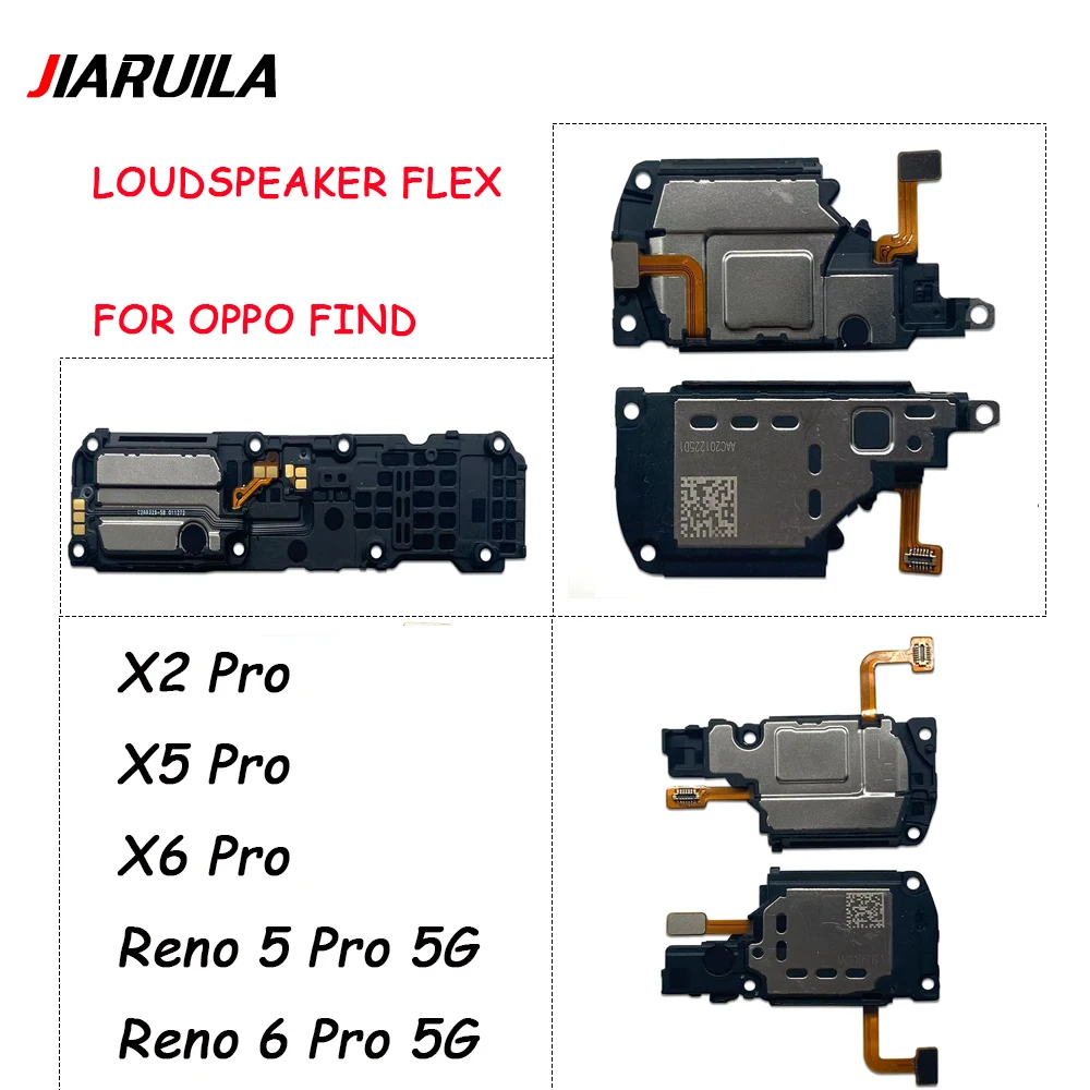 

20Pcs New Loud Speaker Buzzer Ringer Loudspeaker Flex Cable For Oppo Find X X2 Neo X5 X6 Pro Reno 5 6 Lite Pro Plus