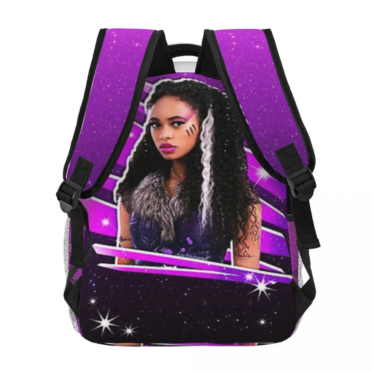 Zombies 3 Willa Super Purple Power Chandler voor meisjes jongens grote capaciteit studentenrugzak lichtgewicht waterdichte rugzak 16 inch