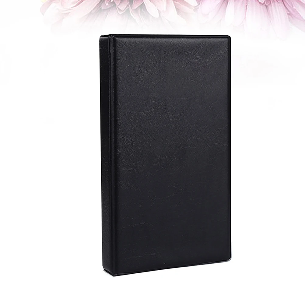 2 قطعة كتاب تخزين شفاف لـ 120 بطاقة منظم PVC مجلد إطار قوي منظم سهل الوصول لصور البطاقات