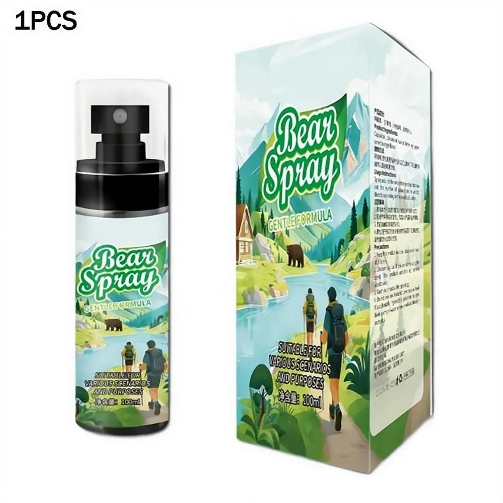 Tragbares Bärenabwehrspray für Outdoor-Aktivitäten, Tierabwehrmittel für Camping und Wandern, Schutzmittel mit Pfefferöl, Hundeabwehr-Sicherheitsgerät – Detail 9