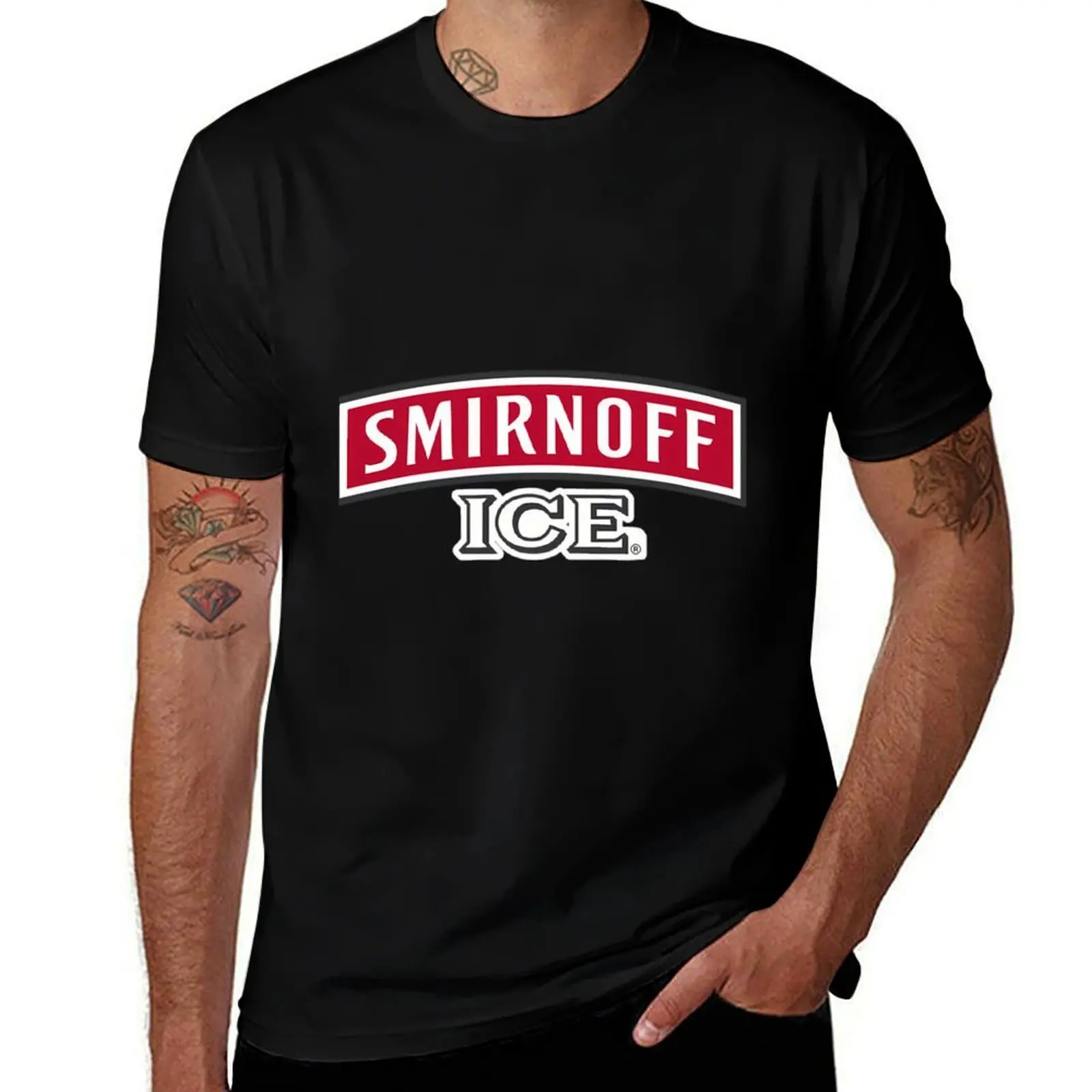

Ice pack cotton Smirnoff shirt anime graphic t shirt man Logo t T-Shirt tshirt