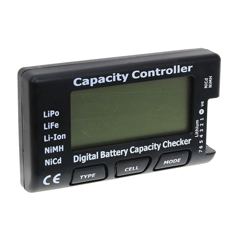 Digital Battery Capacity Checker RC CellMeter 7 Cellmeter-7 for LiFe Li-Ion NiMH Nicd with Balance Function