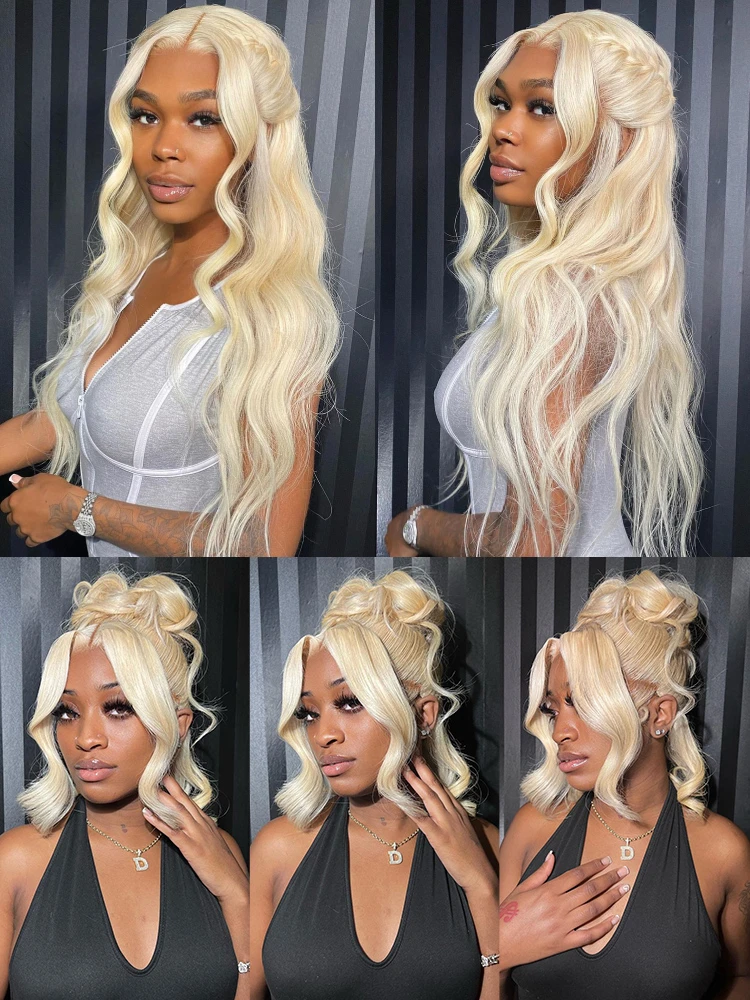 613 Honey Blonde 360 Lace Wigs Human Hair Pre Plucked Body Wave Lace Front Wig 13x4 13x6 Lace Front Frontal Wigs for Black Women