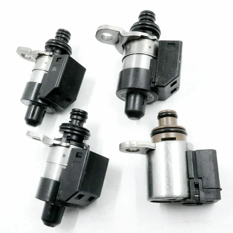 8PCS Transmission Solenoid Kit 5EAT For 5-Speed Subaru Exiga Impreza Legacy Outback Forester Tribeca 31705-AA430