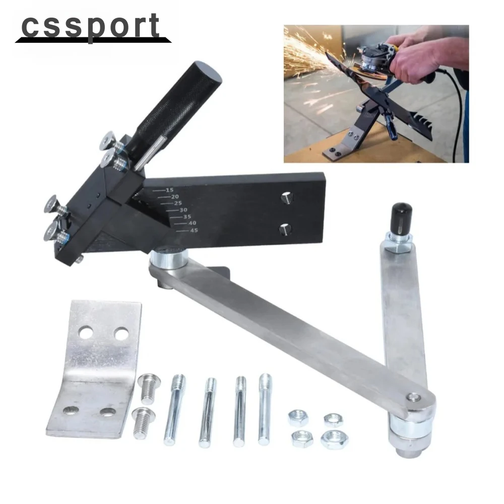 

Sharpener Model 5005 Lawn Mower Blade Black For Straight Standard 15°-45° Adjustable