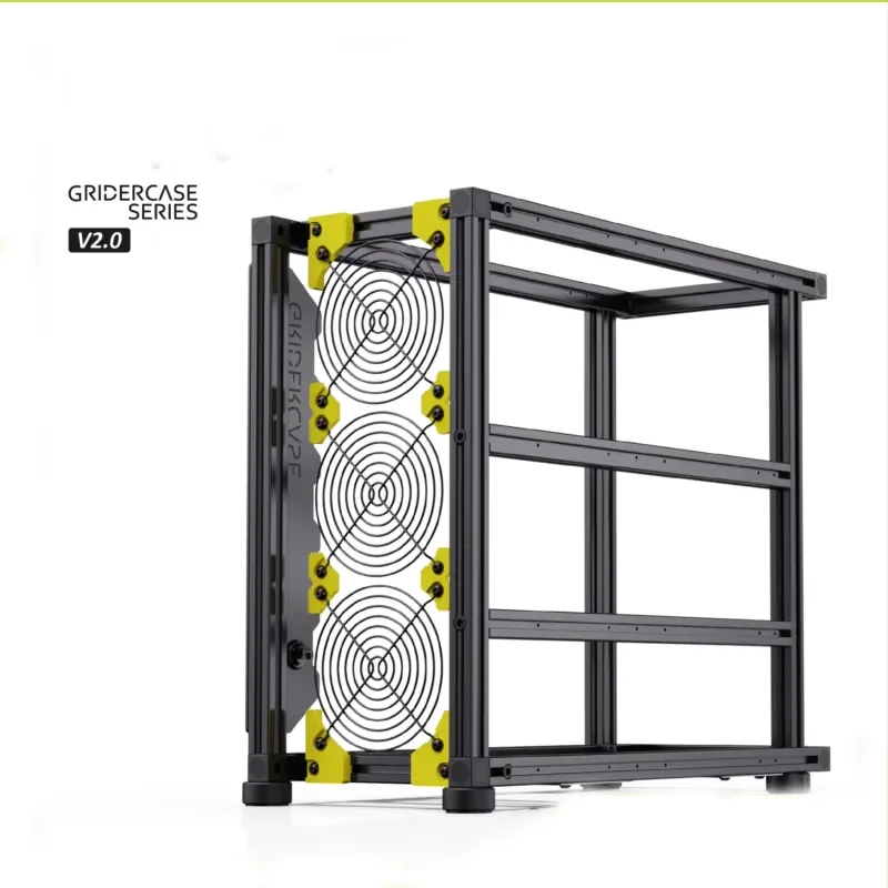 High-Performance Open Rack Chassis for Distributed Processing 8 PCIe Slots & Liquid Cooling Ready