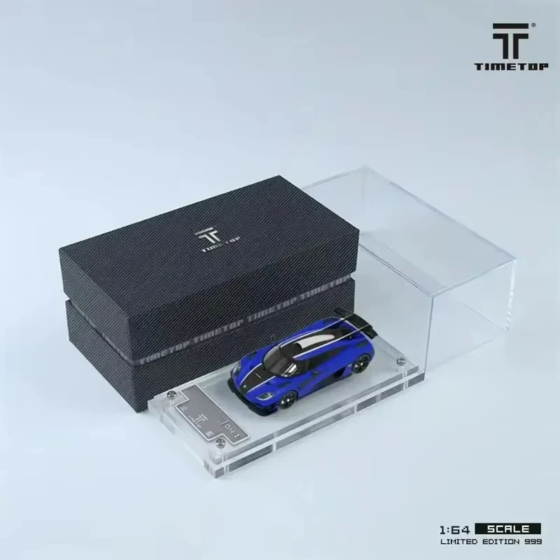 

TimeTop 1:64 one:1 Blue limited999 Diecast Model Car