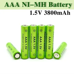 1.5V AAA Battery 3800mAh Rechargeable Battery NI-MH 1.5 V AAA Battery for Clocks Mice Computers Toys So on