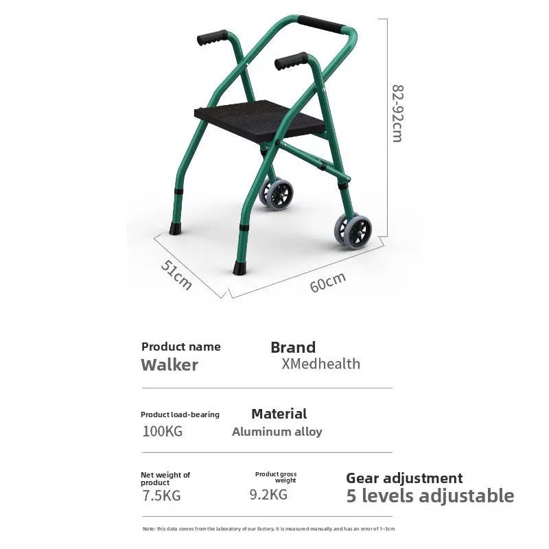 Customizable Exported to Europe and  United States traffic protection type walker walker for the elderly ultra-light