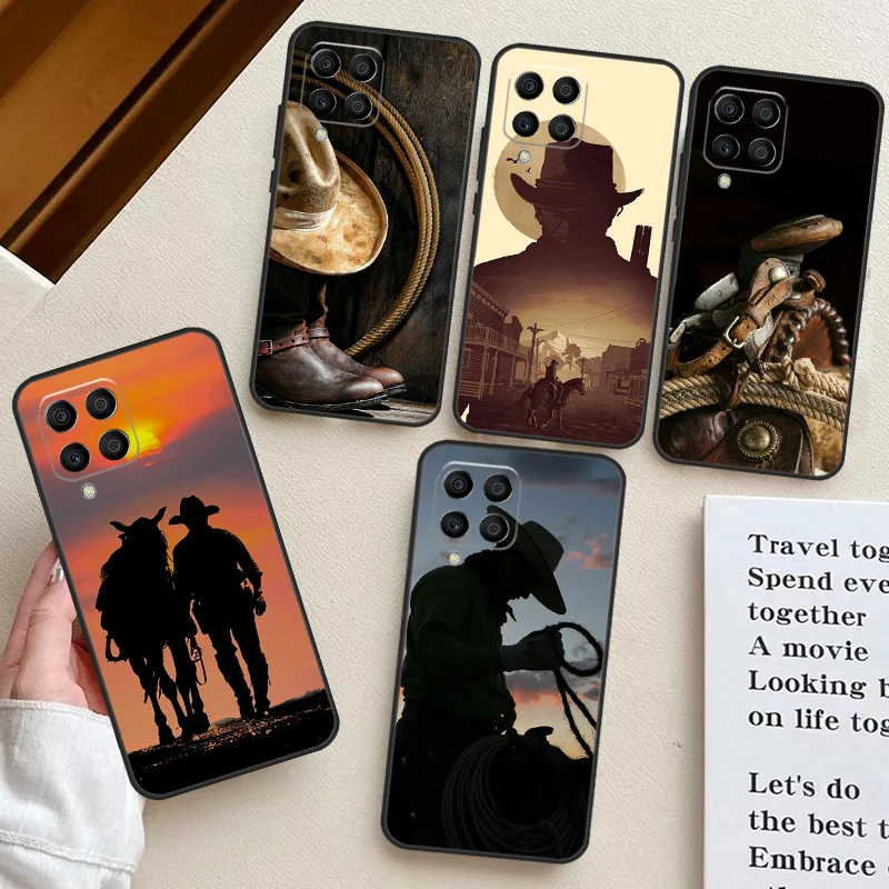 Cowboy Case For Samsung Galaxy M32 M52 M12 M13 M23 M33 M53 M14 M34 M54 M20 M30s M31s M21 M51 Cover