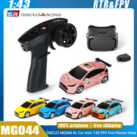 SNICLO MG044 Rc Car mini 1:43 MIX GO 2.4G Remote Control Car FPV Camera Immersive VR 4WD Rc Drift Cars Birthday Gift Toy Gift
