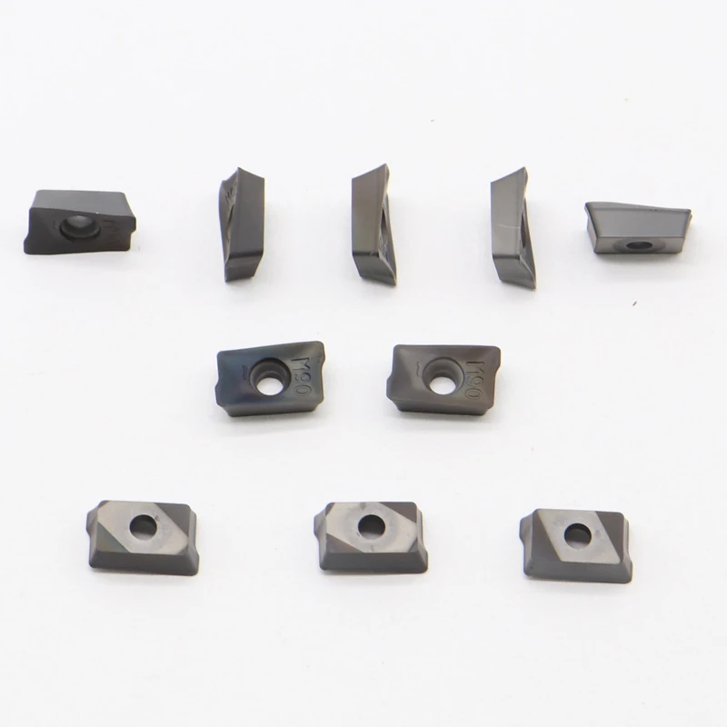 Herramienta de torneado externo HM90 APKT 1003PDR IC908 de 10 piezas, cortador de fresado, accesorios de Herramientas CNC para hoja APKT 1003PDR