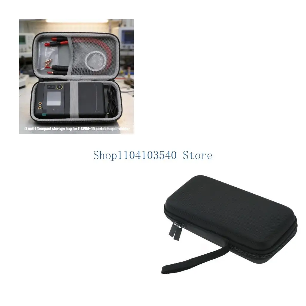 02DC Black EVA Storage Case for Spots Welder Welding Machine Equipment Transport