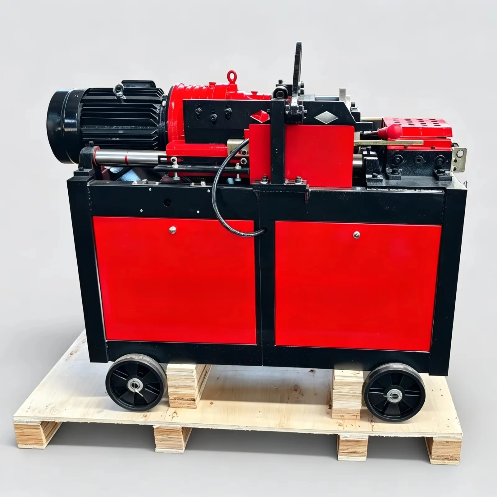Reinforcing Steel Screw Processing Device Rebar Thread Rolling Machine Overload Protection For Construction Site Safety