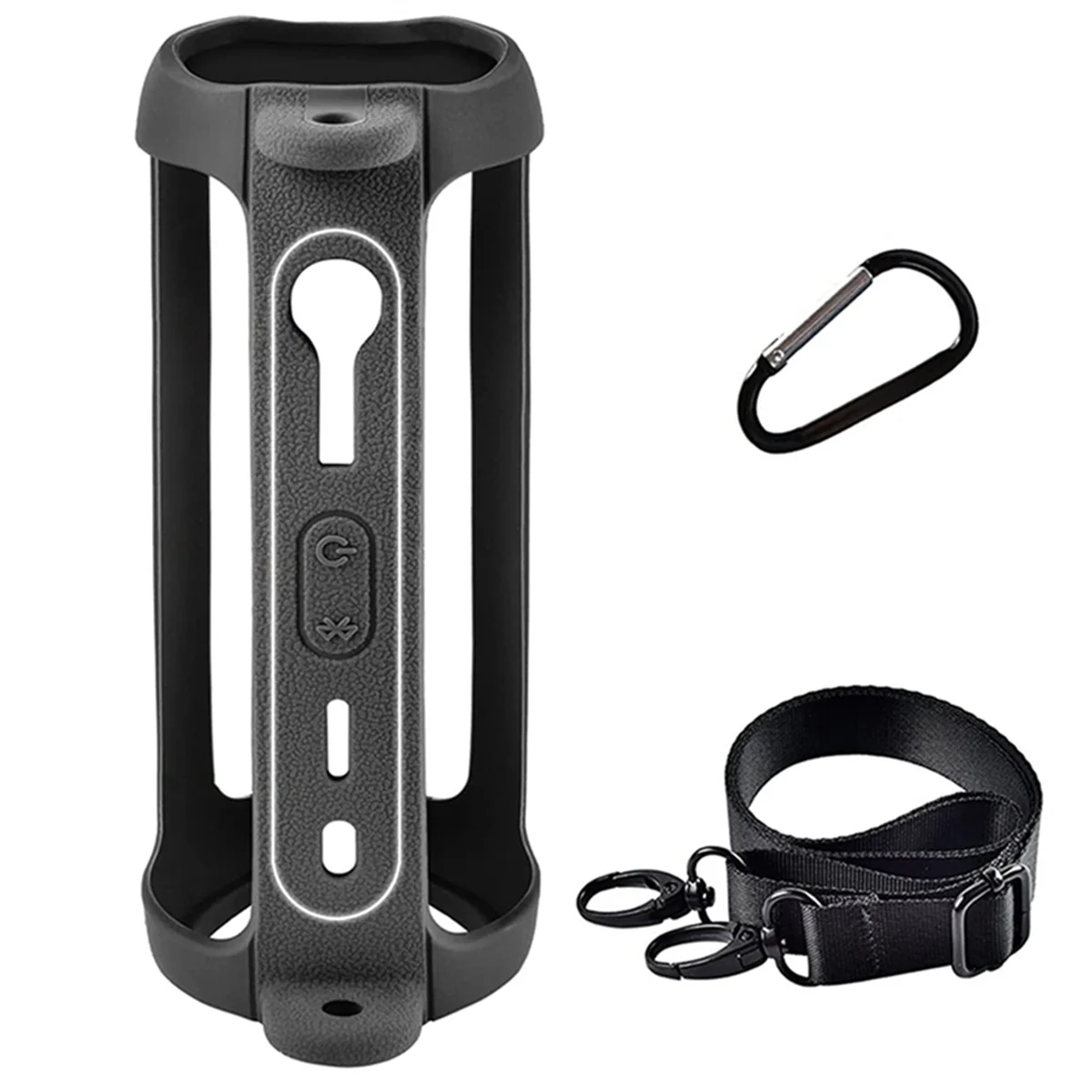 

AU47-для JBL Flip 6, чехол, сумка для хранения аудио с плечевым ремнем, карабин, дорожная защитная сумка для хранения