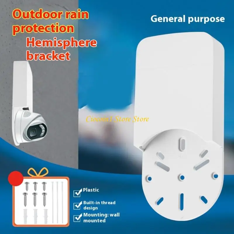 A3PC Reinforced Security Camera Wall Ceiling Bracket Mounting With Junction Box For Professional Commercial Installations
