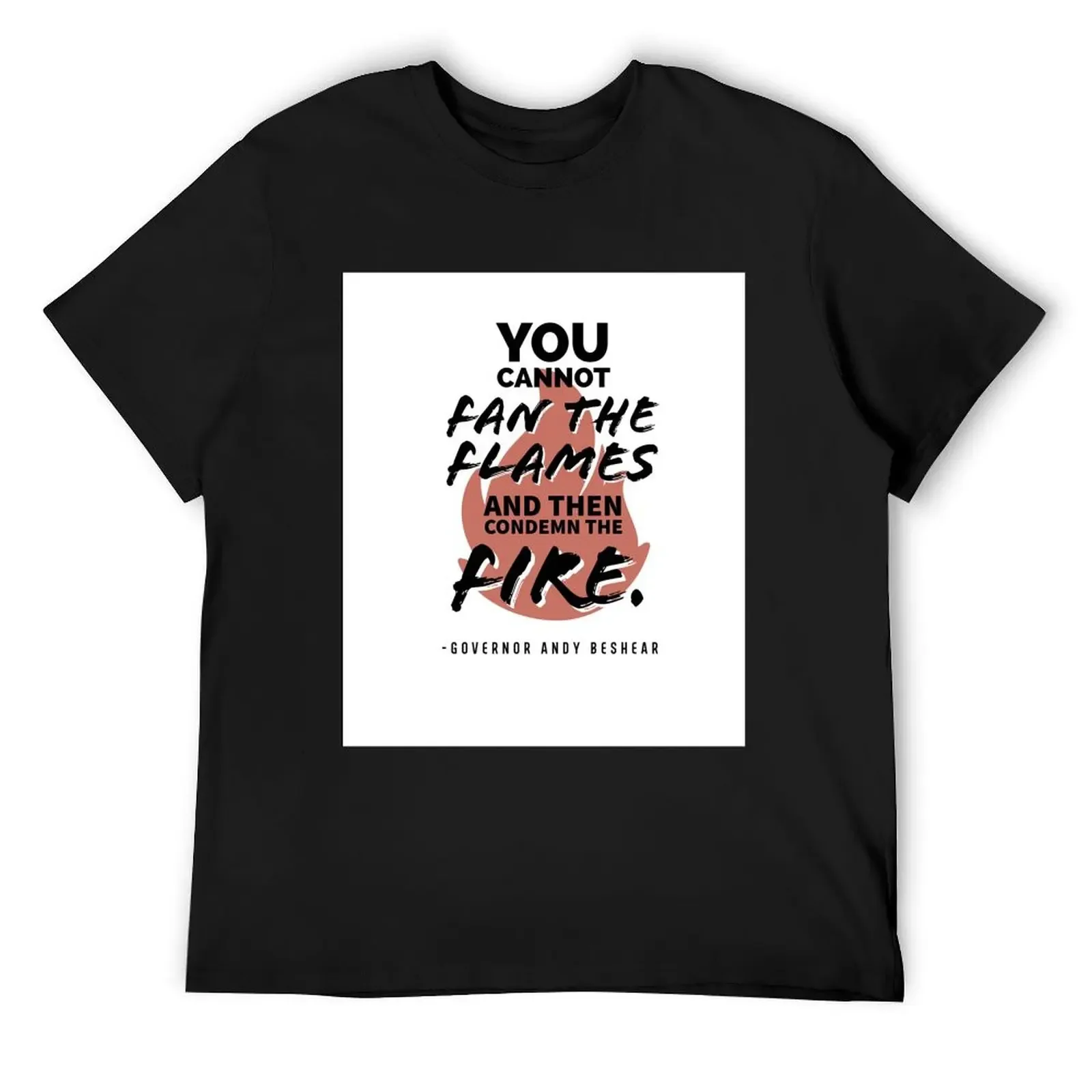 Condemn the Fire T-Shirt korean fashion blanks shirts graphic tee designer shirts big and tall t shirts for men